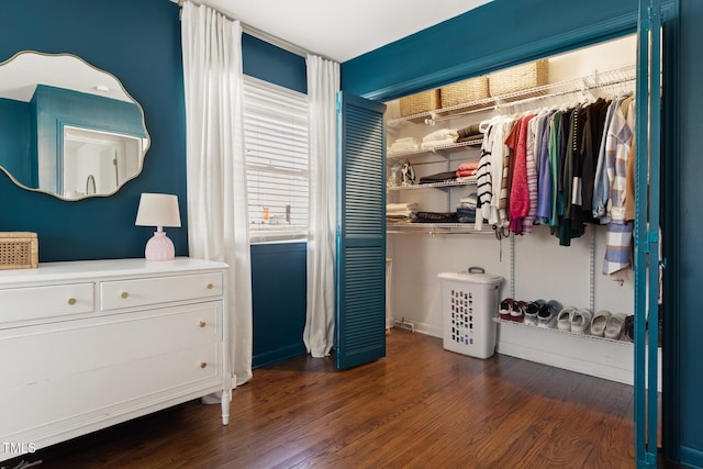 view of closet