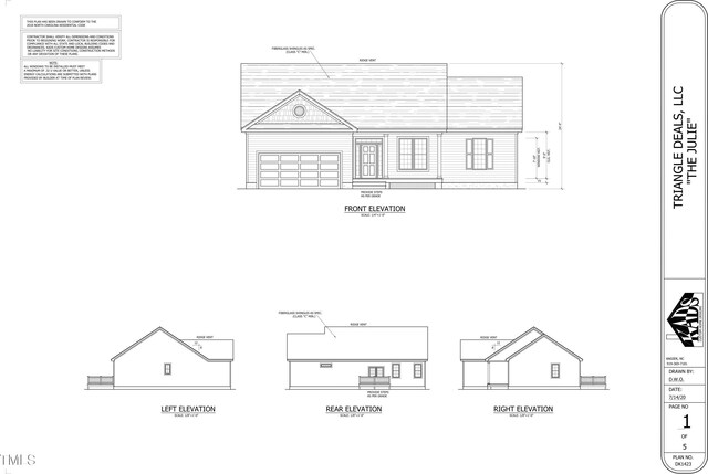 705 E Battle Ave, Tarboro, NC 27886 - view of miscellaneous document