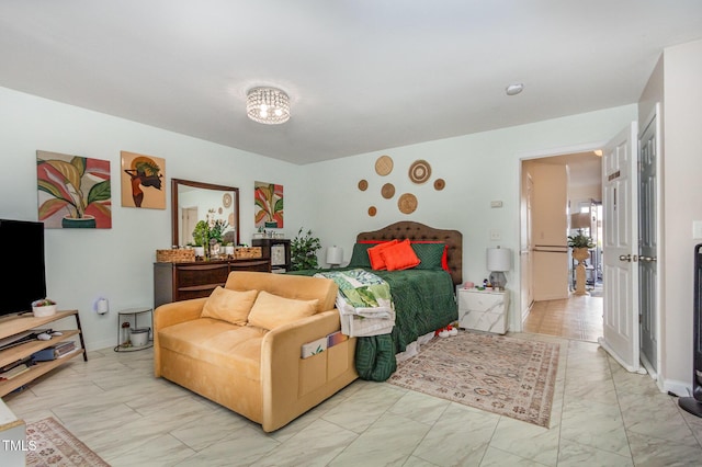 11843 Canemount St, Raleigh, NC 27614 - bedroom featuring marble finish floor