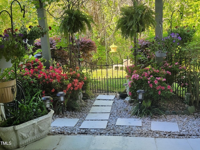 11843 Canemount St, Raleigh, NC 27614 - view of yard featuring fence and a gate