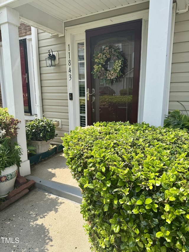 11843 Canemount St, Raleigh, NC 27614 - view of exterior entry