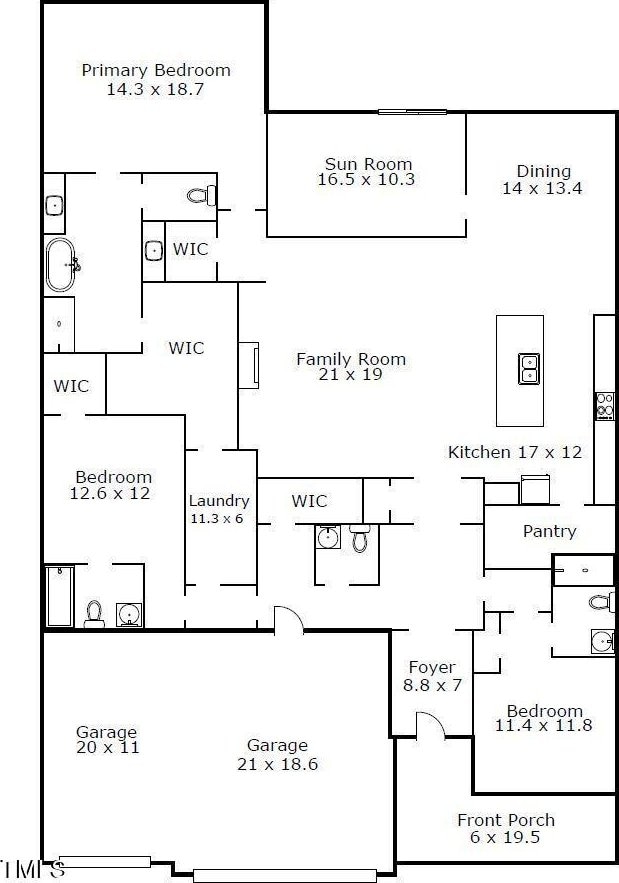 view of layout