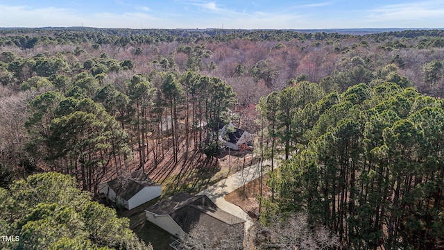 aerial view with a view of trees