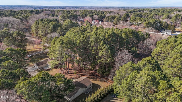 aerial view with a view of trees