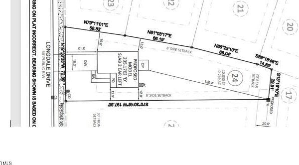 28 Longdale Dr, Graham, NC 27253 - parcel map