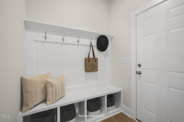 view of mudroom