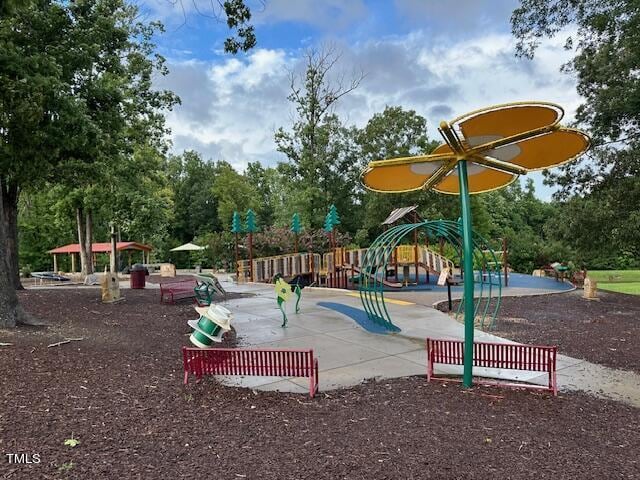 view of communal playground