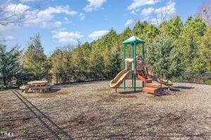 view of community jungle gym