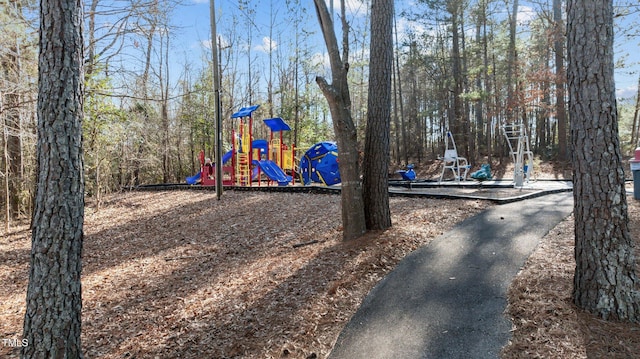 view of community playground