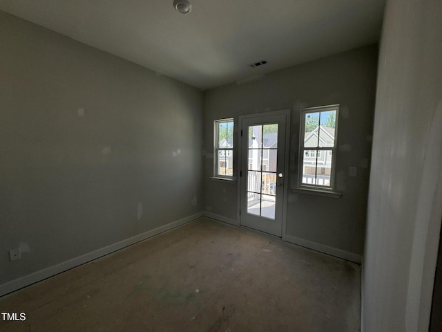247 Meadowbark Bnd Unit 29, Garner, NC 27529 - spare room featuring baseboards
