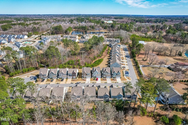 birds eye view of property featuring a residential view