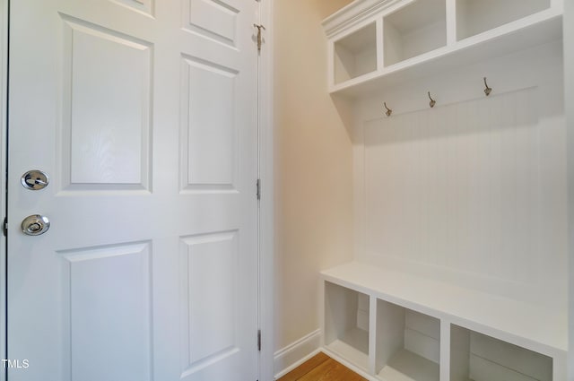 view of mudroom