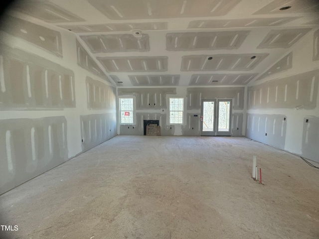 view of unfurnished living room