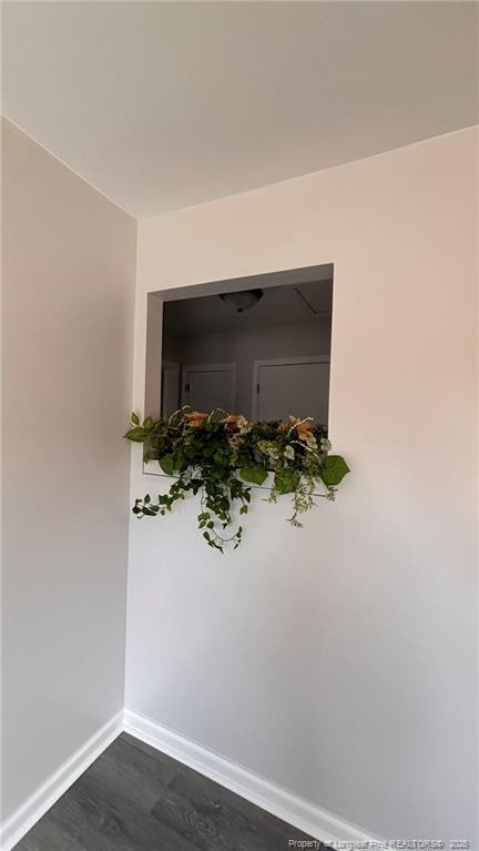 1809 Wayne Ln, Fayetteville, NC 28304 - details with baseboards and wood finished floors