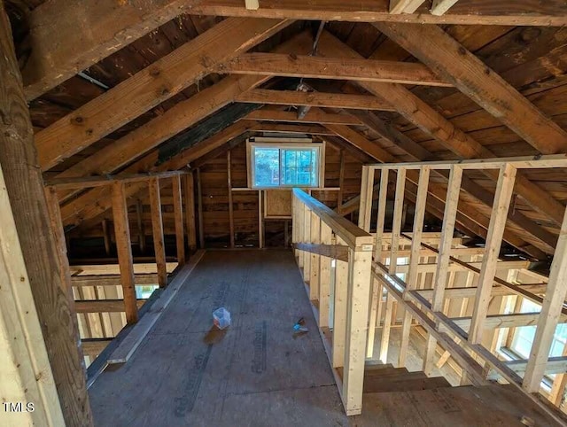 215 Jasper St, Fayetteville, NC 28301 - attic with an upstairs landing
