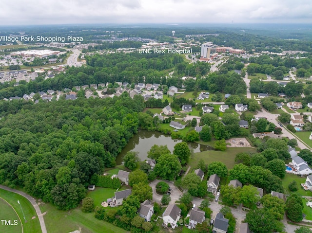 533 E Maple Ave, Holly Springs, NC 27540 - aerial perspective of suburban area