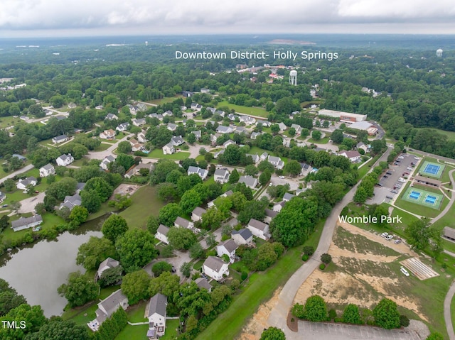 533 E Maple Ave, Holly Springs, NC 27540 - bird's eye view