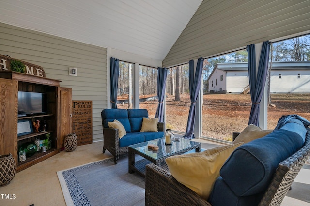 112 Rawhide Dr, Louisburg, NC 27549 - sunroom / solarium with an outdoor living space
