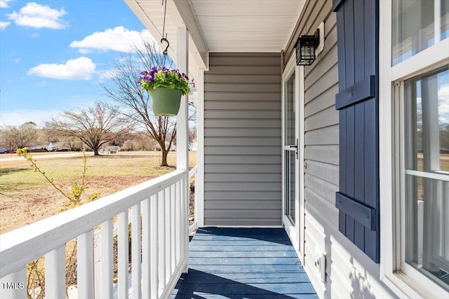 balcony with a porch