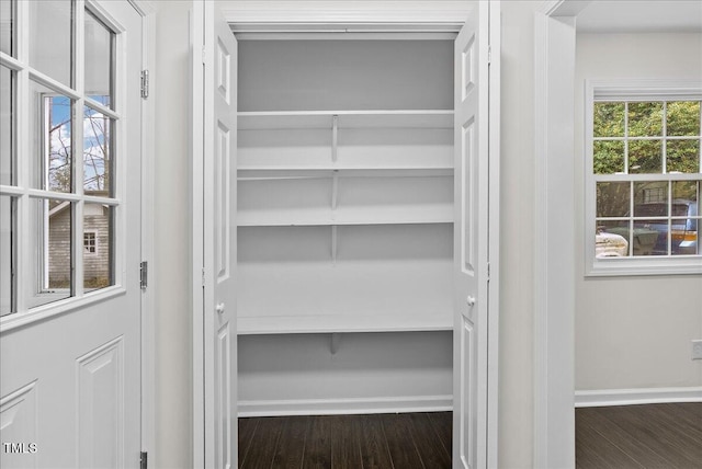 view of closet