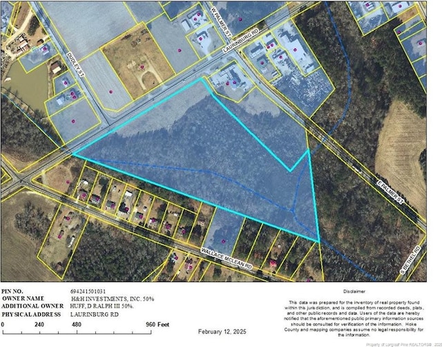 755 Laurinburg Rd, Raeford NC, 28376 land for sale