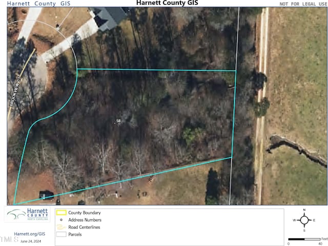 58 Brookview Ct, Angier NC, 27501 land for sale