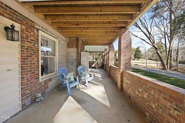 view of patio