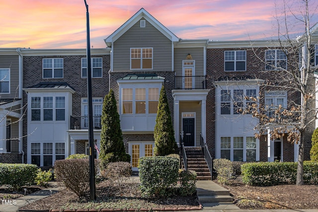 multi unit property with brick siding