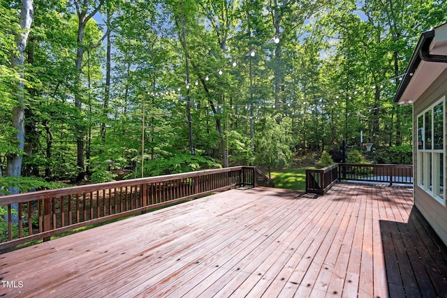 view of deck