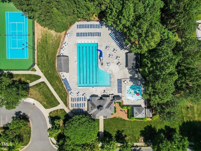 aerial view