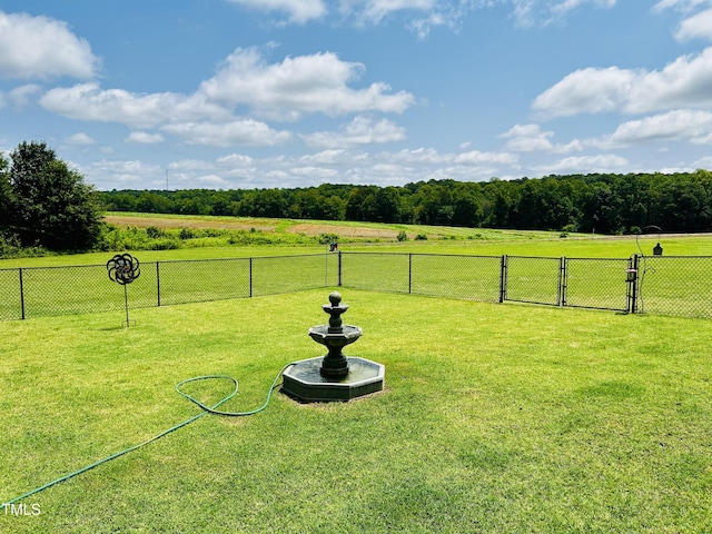 5204 Sandbridge Rd, Bailey, NC 27807 - view of yard featuring a view of rural / pastoral area