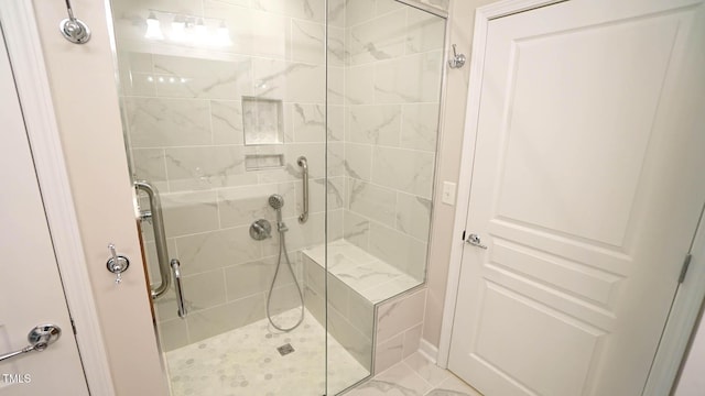 full bath with a stall shower