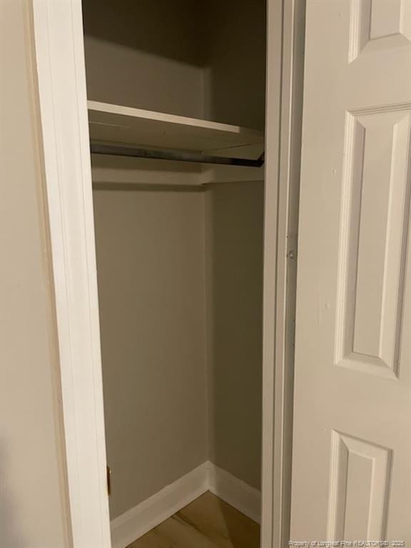 view of closet