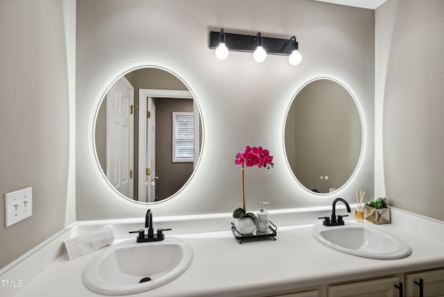 131 Cricketgrass Dr, Cary, NC 27513 - bathroom featuring double vanity
