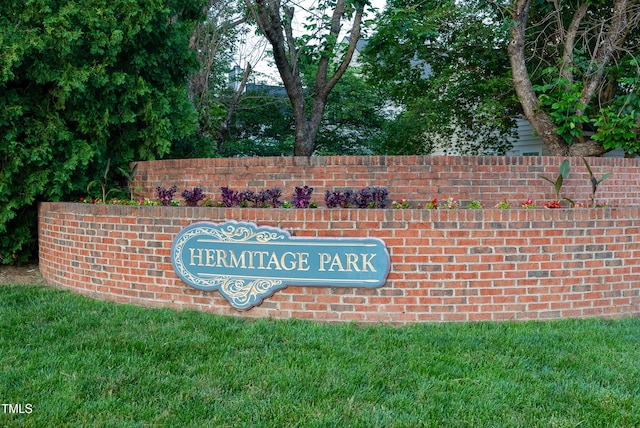 131 Cricketgrass Dr, Cary, NC 27513 - community sign featuring a lawn