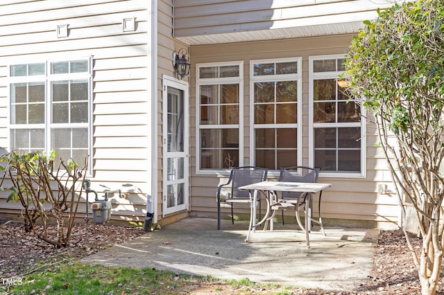 exterior space featuring a patio area