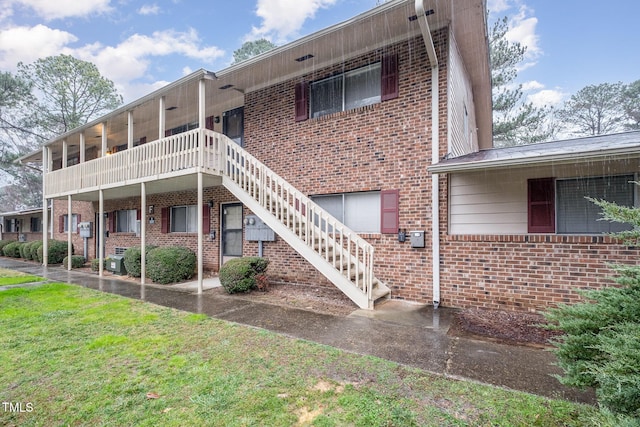 view of property with stairway