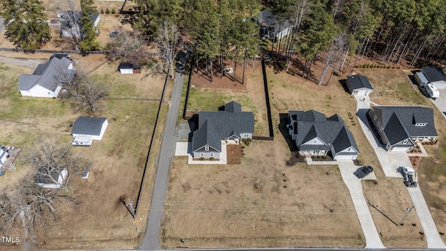 birds eye view of property featuring a residential view