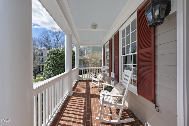 balcony with a sunroom