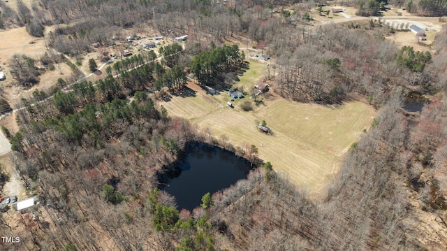 2710 Morton Pulliam Rd, Roxboro, NC 27574 - aerial view of property and surrounding area with a nearby body of water