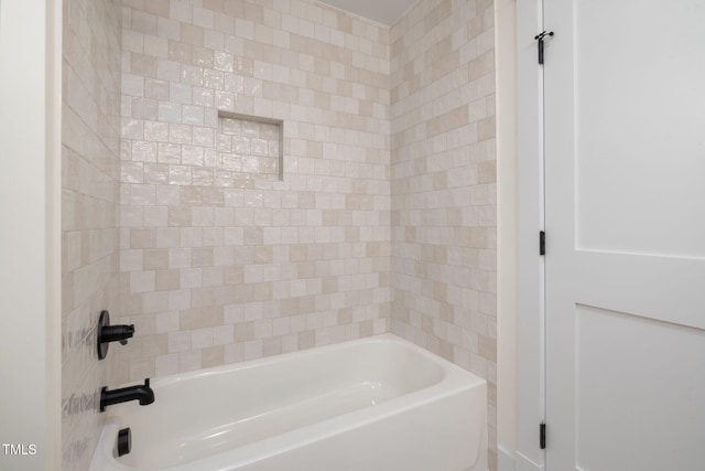 full bath featuring shower / tub combination