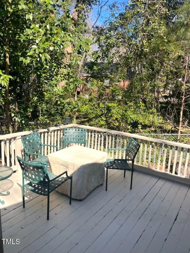 view of deck