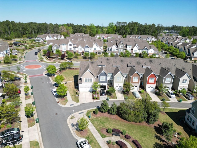 4137 Strendal Dr, Cary, NC 27519 - bird's eye view with a residential view