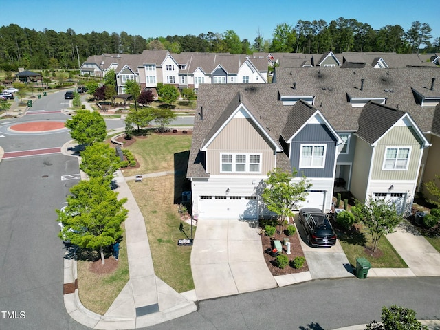 4137 Strendal Dr, Cary, NC 27519 - bird's eye view with a residential view