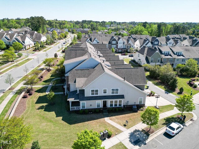 4137 Strendal Dr, Cary, NC 27519 - aerial view featuring a residential view