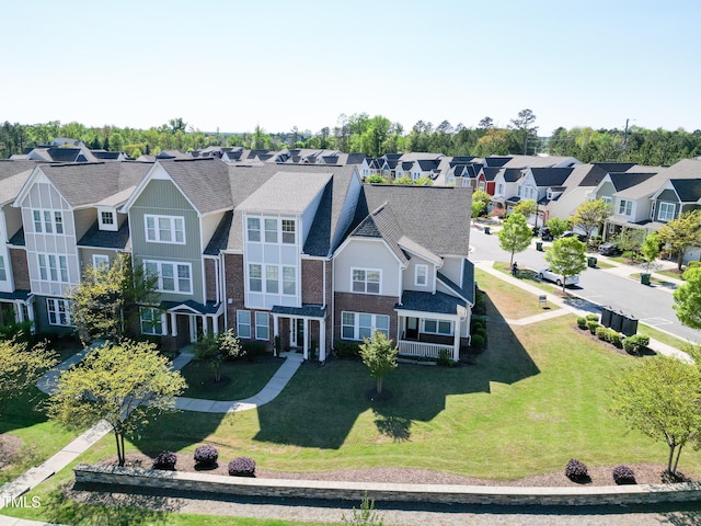 4137 Strendal Dr, Cary, NC 27519 - birds eye view of property featuring a residential view