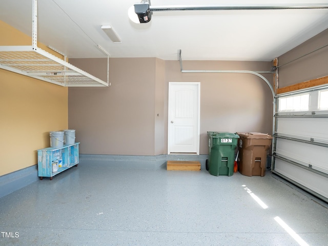 4137 Strendal Dr, Cary, NC 27519 - garage featuring a garage door opener