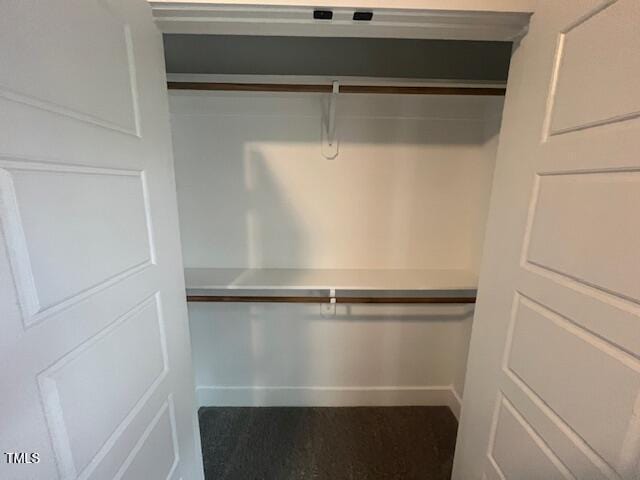 view of closet