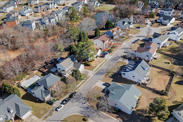 birds eye view of property featuring a residential view