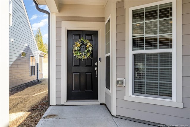 view of entrance to property